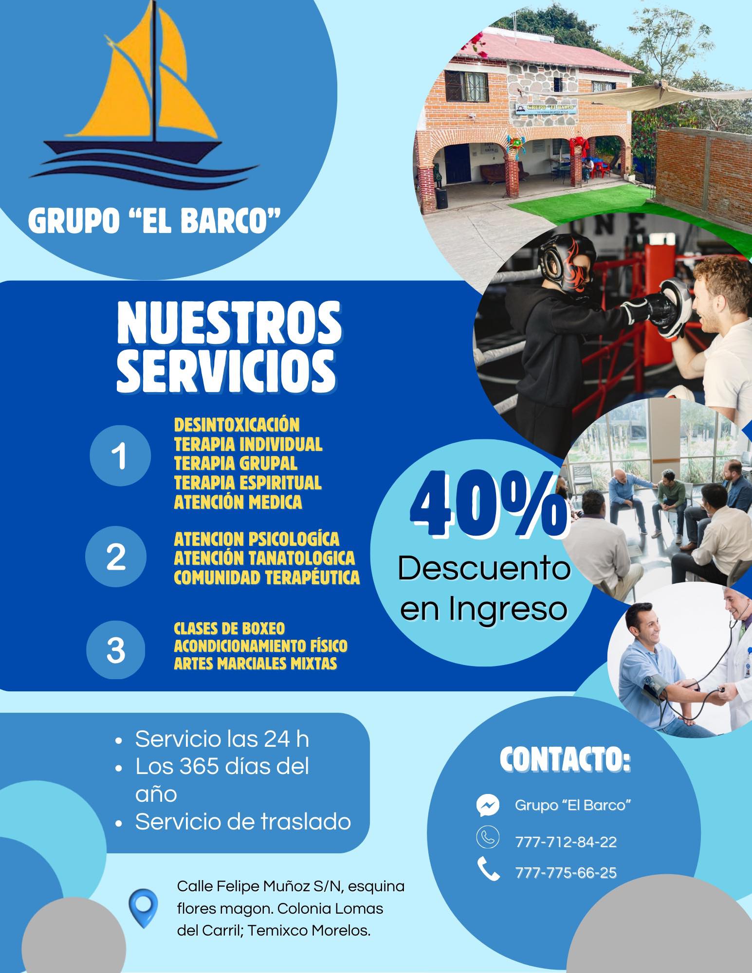 Terapias y actividades